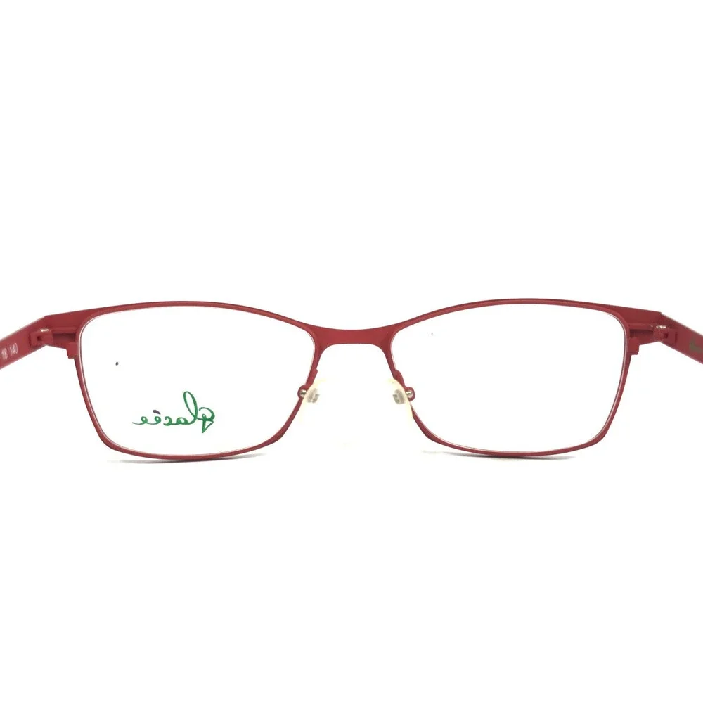 Glacee Eyeglasses Frames MOD 6724 C3 Red Gray Cat Eye Full Rim 51-18-140